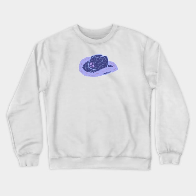 Cancer Cowboy Crewneck Sweatshirt by hgrasel